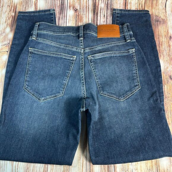 Lucky Brand BRIDGETTE SKINNY Jeans Womens Size 4/27 Ankle Blue Denim Pants 26x26 - Picture 2 of 12